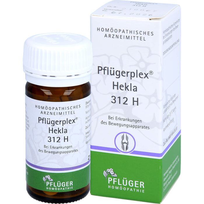 Pflügerplex Hekla 312 H Tabletten bei Erkrankungen des Bewegungsapparates, 100 pc Tablettes