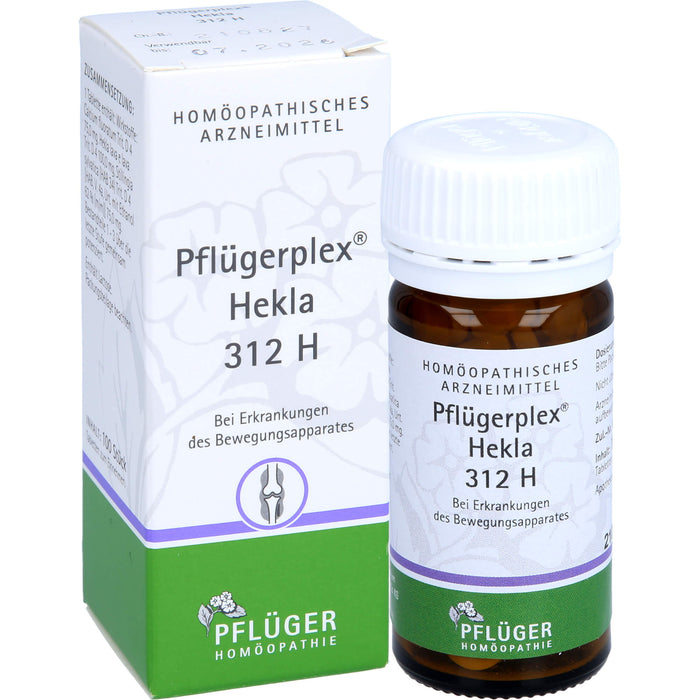 Pflügerplex Hekla 312 H Tabletten bei Erkrankungen des Bewegungsapparates, 100 pc Tablettes