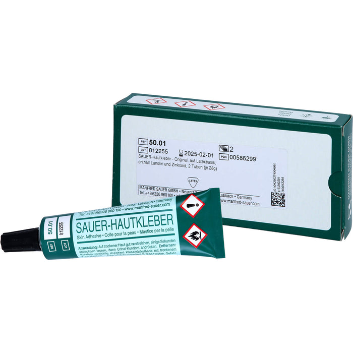 Hautkleber SAUER 5001, 56 g Cream