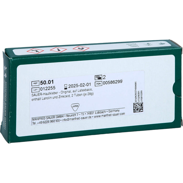 Hautkleber SAUER 5001, 56 g Cream