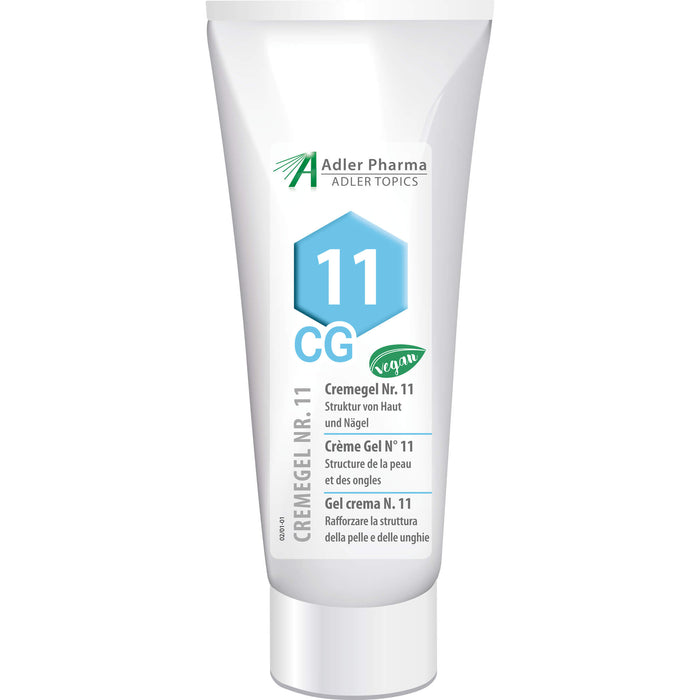 Adler Pharma Mineralstoff Cremegel Nr.11 für die Struktur von Haut und Nägeln, 50 ml Creme
