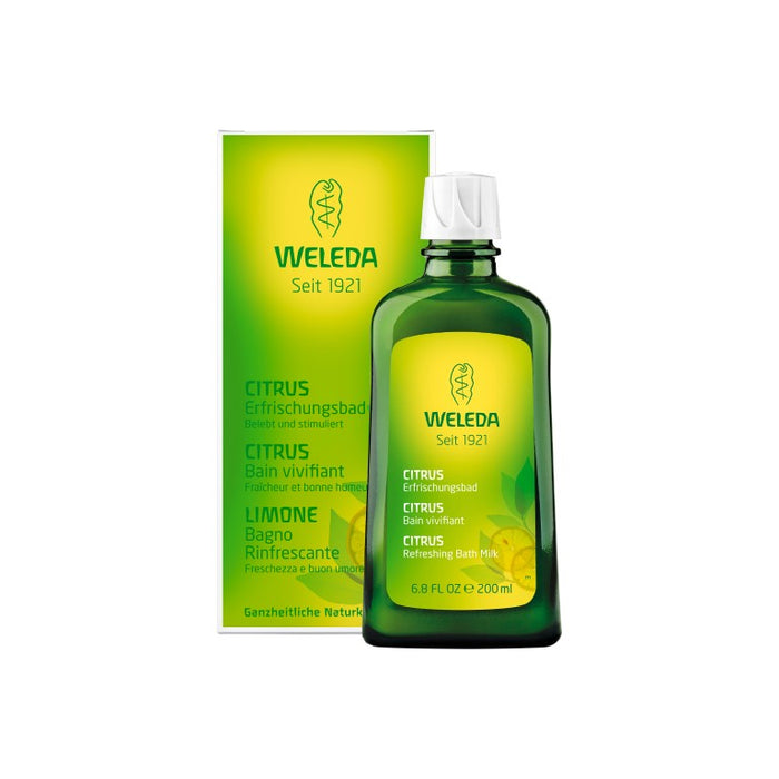 WELEDA Citrus Erfrischungsbad, 200 ml Badezusatz