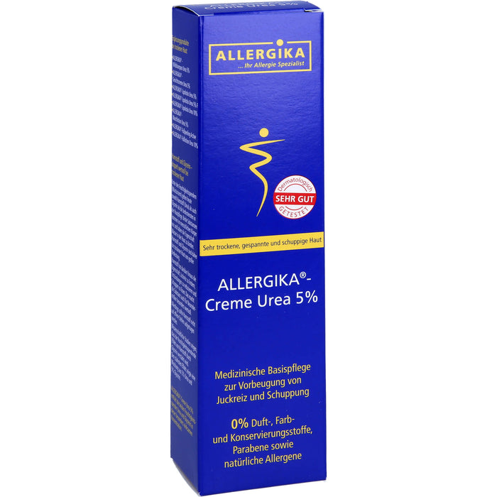 ALLERGIKA Creme Urea zur Vorbeugung von Juckreiz und Schuppung, 100 ml Crème
