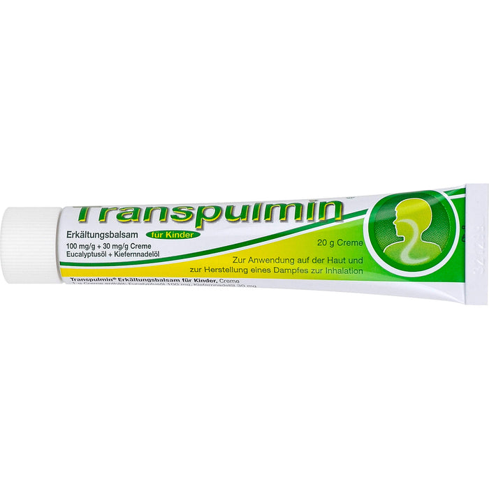 Transpulmin  Erkältungsbalsam für Kinder, 20 g Crème