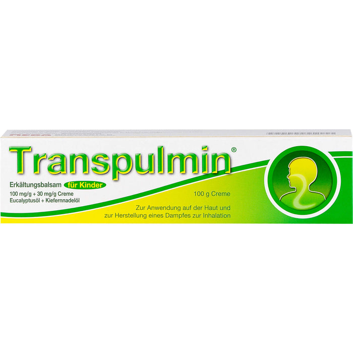 Transpulmin Erkältungsbalsam für Kinder, 100 g Creme