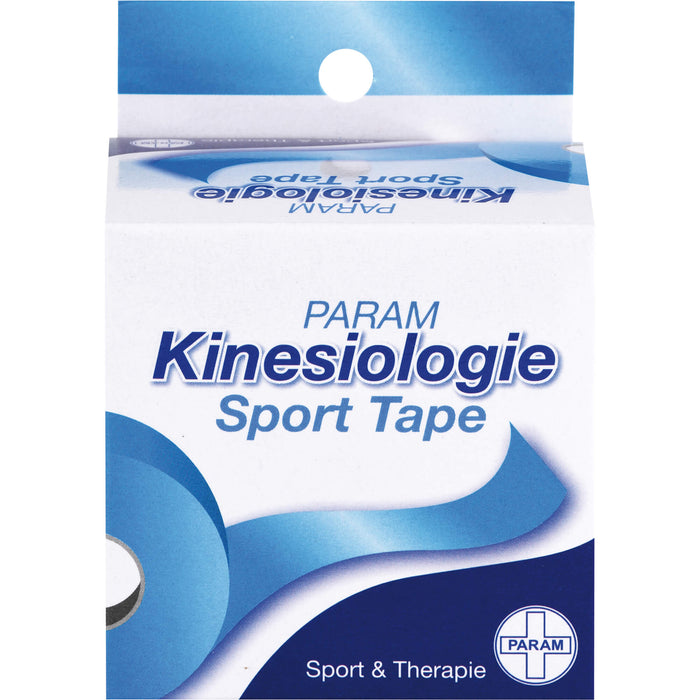 Kinesiologie Sport Tape 5cmx5m Blau, 1 pc Pansement