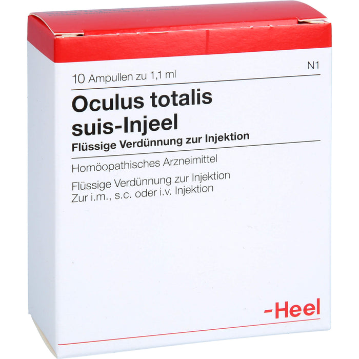Heel Oculus totalis suis-Injeel flüssige Verdünnung, 10 pc Ampoules