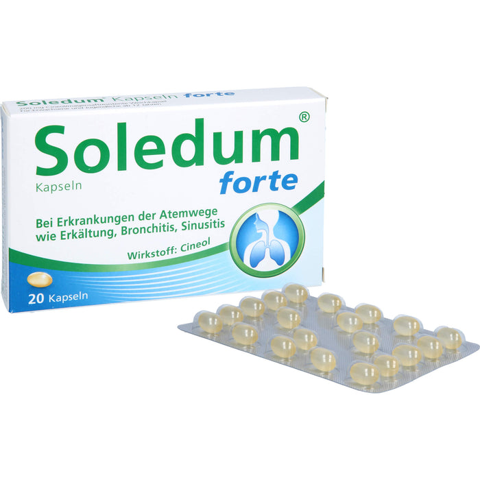Soledum Kapseln forte, 20 pcs. Capsules