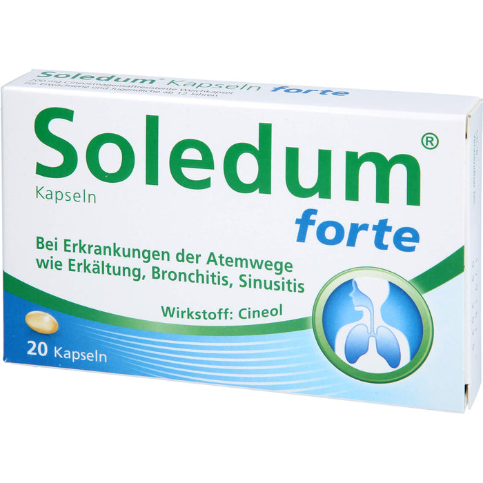 Soledum Kapseln forte, 20 pcs. Capsules