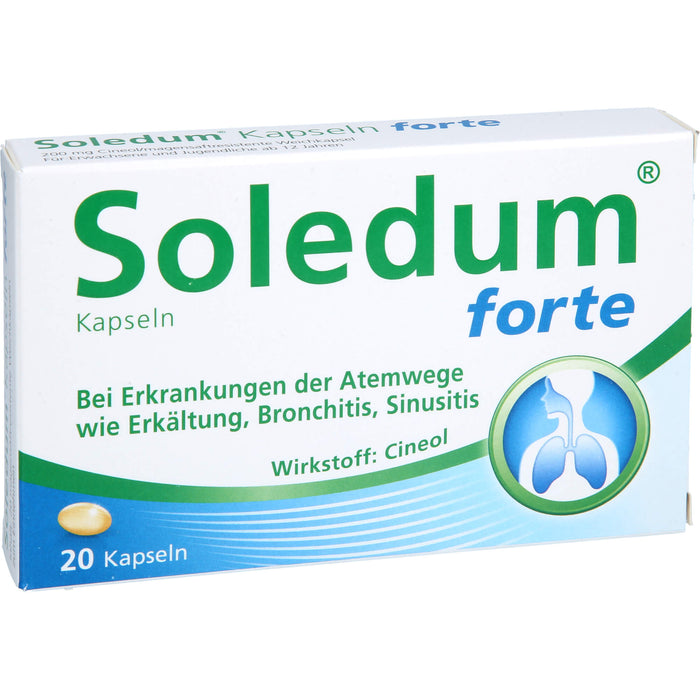 Soledum Kapseln forte, 20 pcs. Capsules