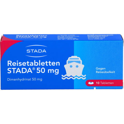 Reisetabletten STADA  50 mg, 10 St. Tabletten