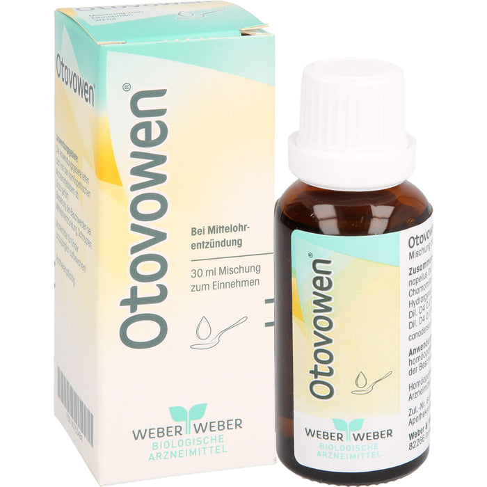 Otovowen Mischung bei Mittelohrentzündung, 30 ml Solution