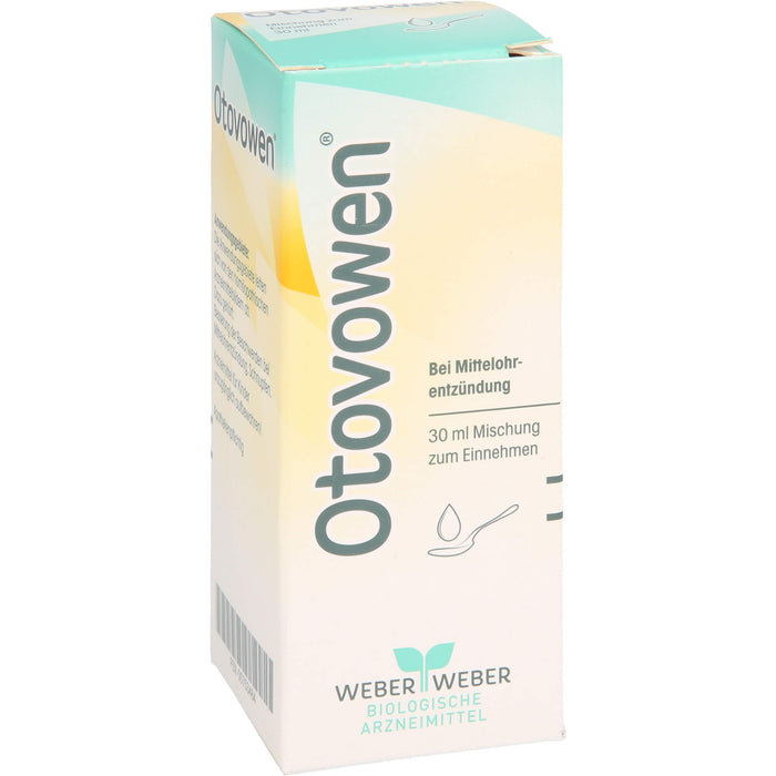 Otovowen Mischung bei Mittelohrentzündung, 30 ml Solution