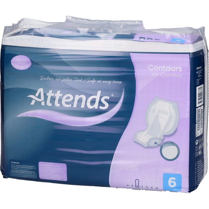 Attends Contours Air Comfort 6 Vorlagen, 35 pc Modèles