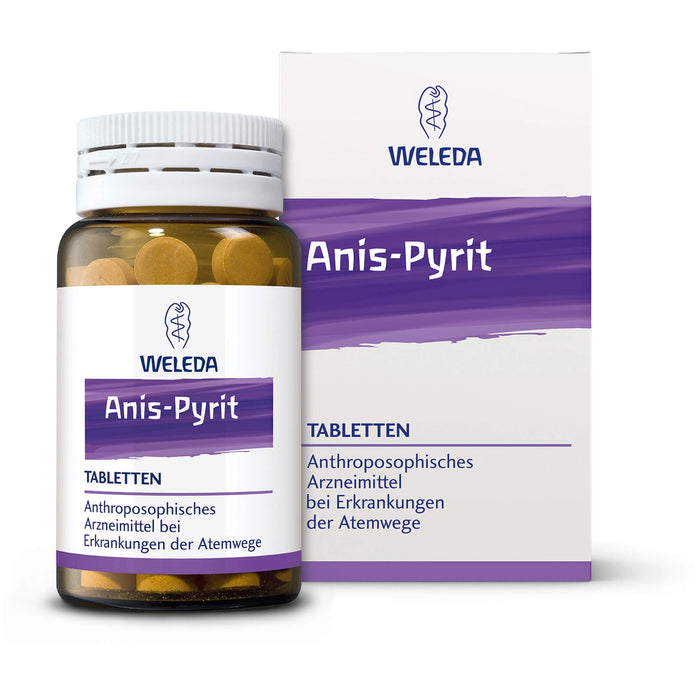 Anis pyrit WELEDA Tbl., 80 pcs. Tablets