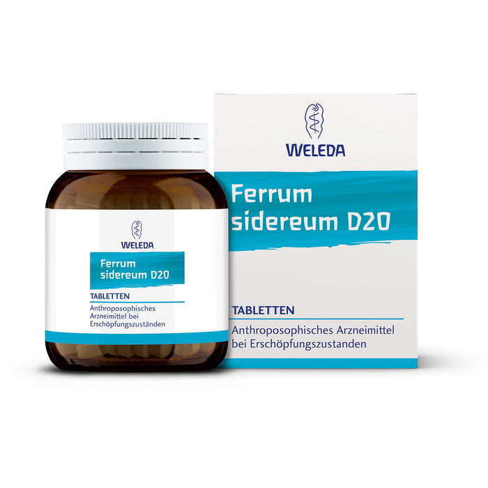 Ferrum sidereum D20 WELEDA Tabletten, 80 pc Tablettes