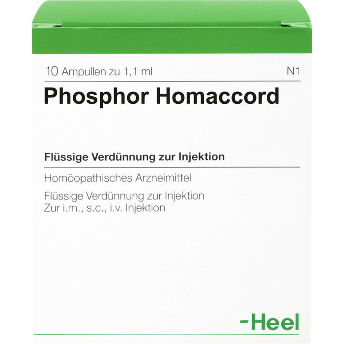 Phosphor-Homaccord Injektionslösung, 10 St. Ampullen