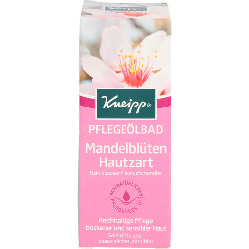 Kneipp Pflegeölbad Mandelblüten Hautzart reichhaltige Pflege trockener und sensibler Haut, 100 ml Öl