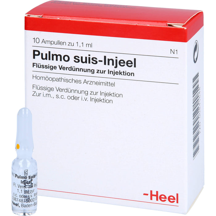 Pulmo suis-Injeel Inj.-Lsg., 10 pcs. Ampoules