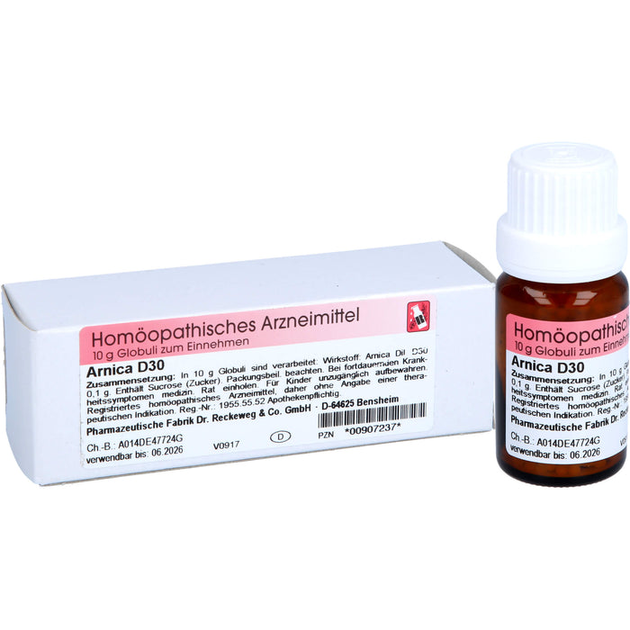 Dr. Reckeweg Arnica D30 Globuli, 10 g Globules