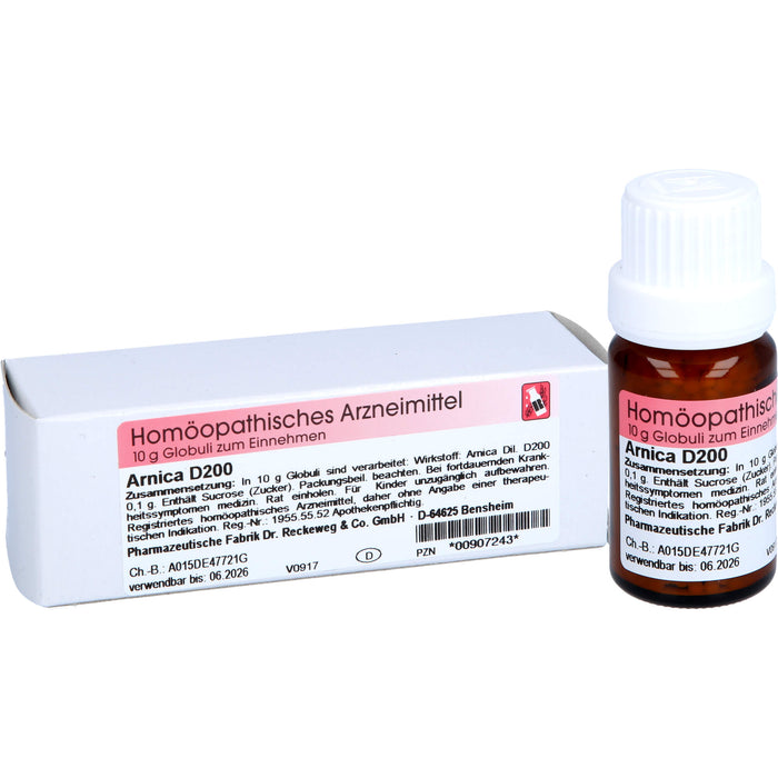 Dr. Reckeweg Arnica D200 Globuli, 10 g Globules