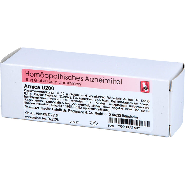 Dr. Reckeweg Arnica D200 Globuli, 10 g Globules