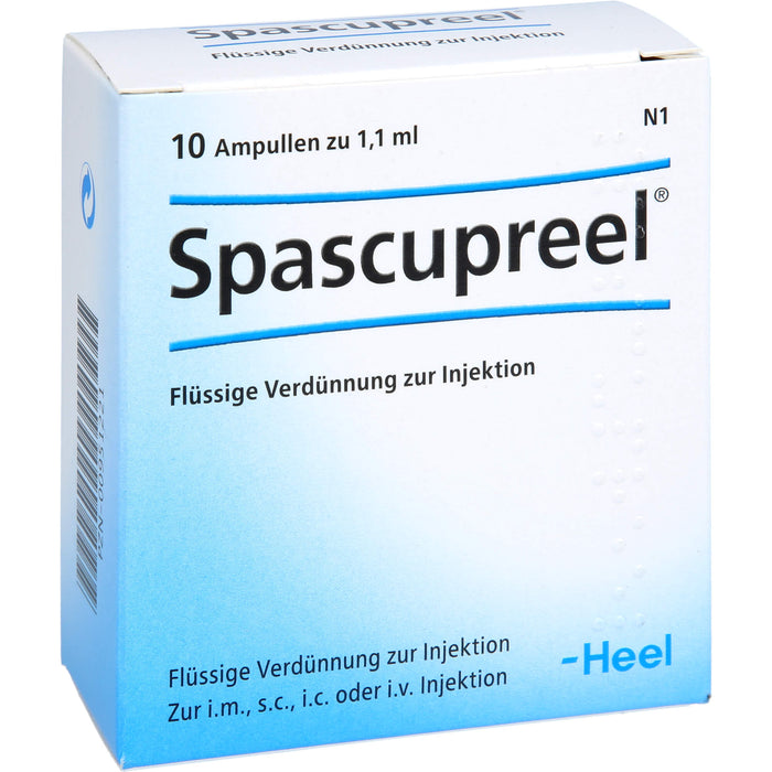 Spascupreel Ampullen, 10 pc Ampoules