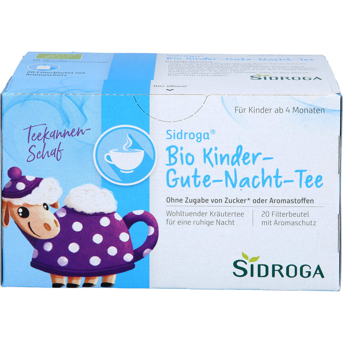 Sidroga Bio Kinder Gute-Nacht-Tee, 20 St. Filterbeutel