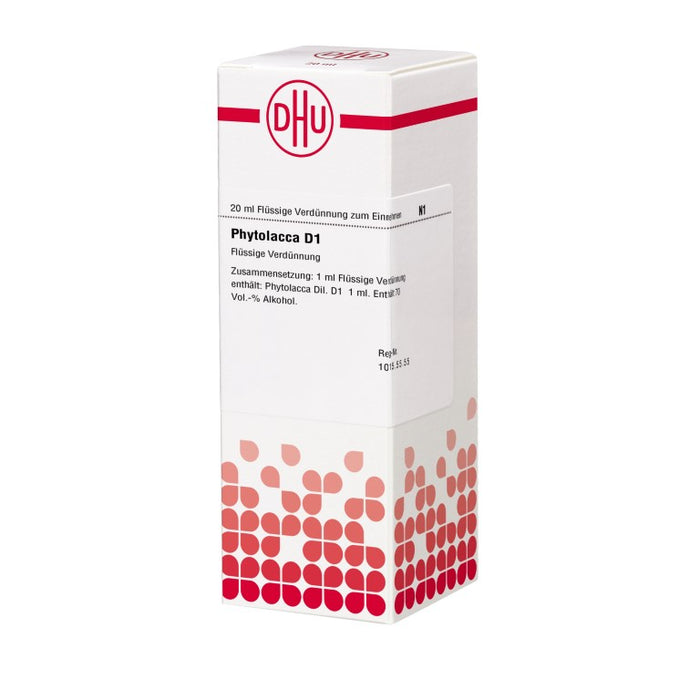 DHU Phytolacca D1 Dilution, 20 ml Solution