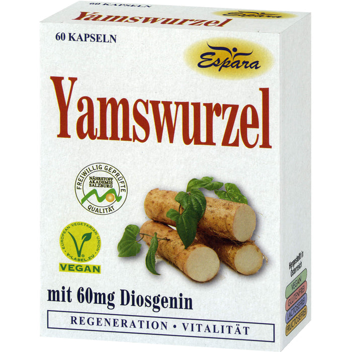 Yamswurzel, 60 St. Kapseln