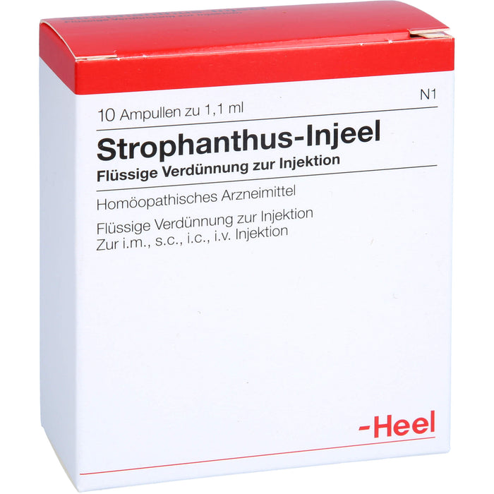 Strophanthus Injeel Amp., 10 pcs. Ampoules