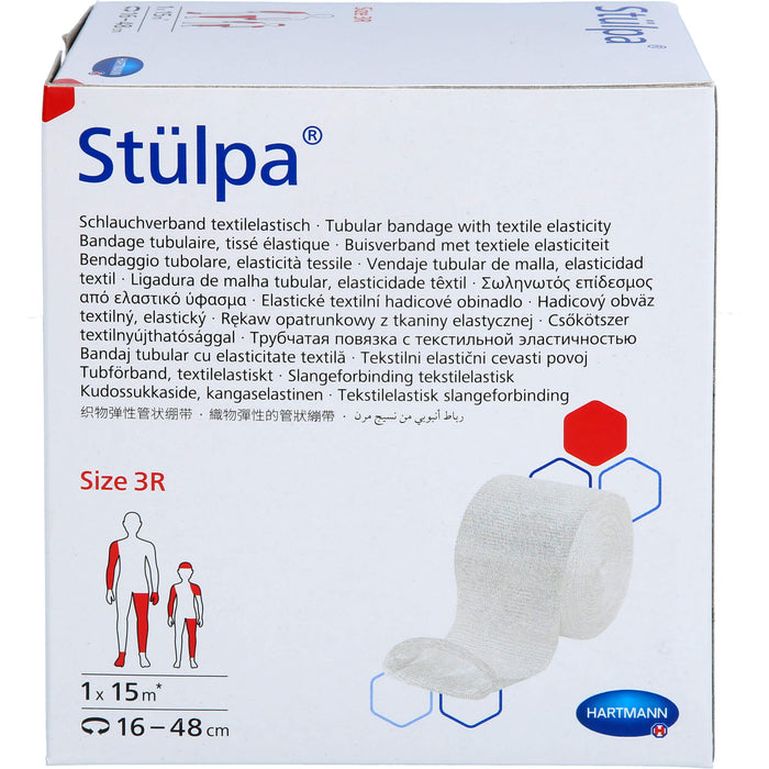 Stülpa Rollen Schlauchverband Gr. 3 R 8 cm x 15 m schützt zuverlässig Wunden oder empfindliche Hautpartien, 1 St. Verband