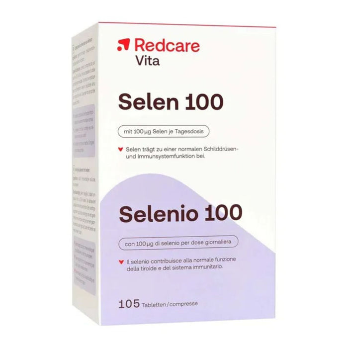 Redcare Selen 100 Tabletten, 105 pc Tablettes