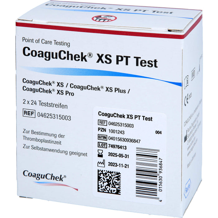 CoaguChek® XS PT Test, 2X24 St TTR