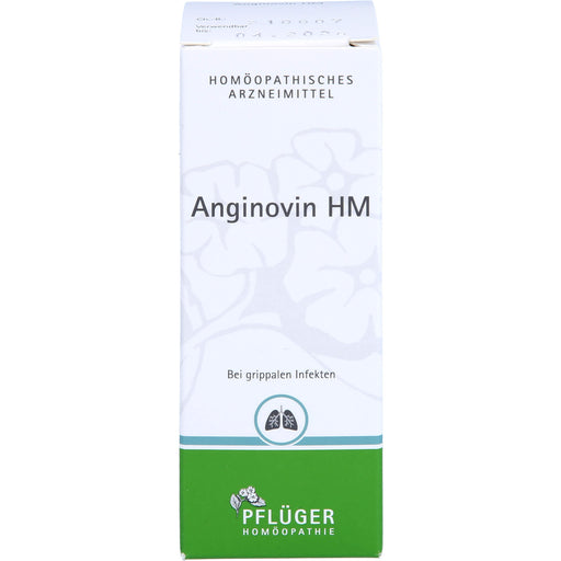 Pflüger Anginovin HM Tropfen bei grippalen Infekten, 50 ml Lösung