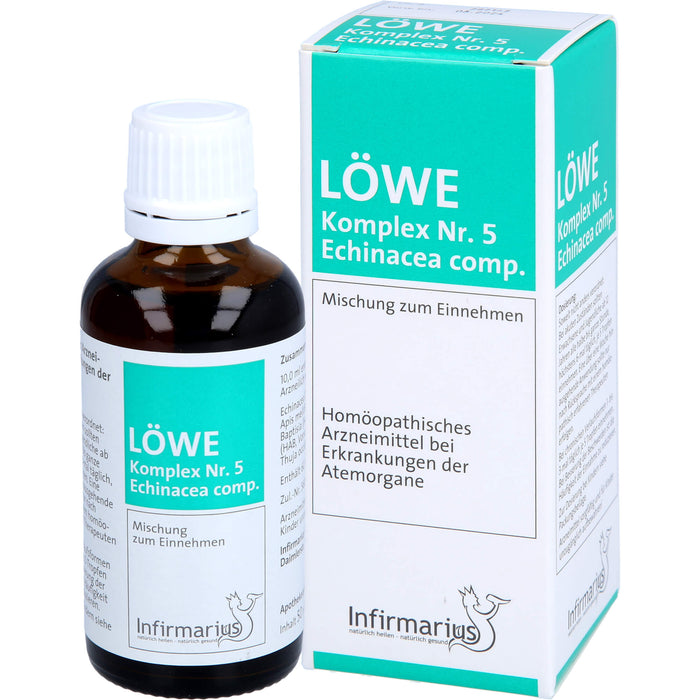 Löwe Komplex Nr. 5 Echinacea comp. Tropf., 50 ml TRO
