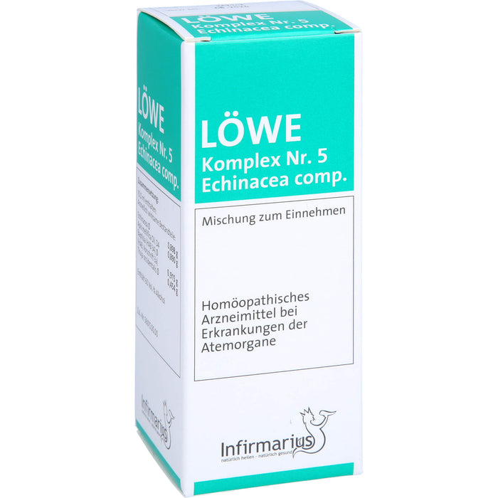 Löwe Komplex Nr. 5 Echinacea comp. Tropf., 50 ml TRO