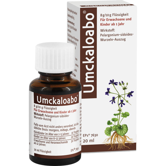 Umckaloabo Flüssigkeit, 20 ml Solution
