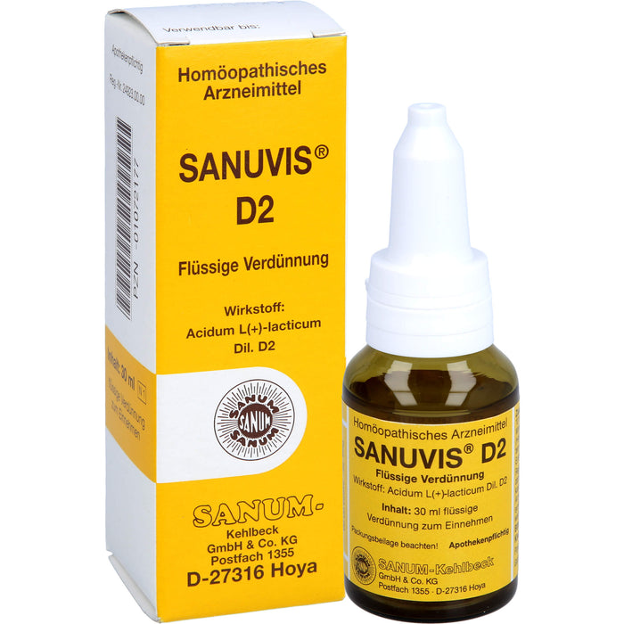 Sanuvis D 2 Dil., 30 ml Solution