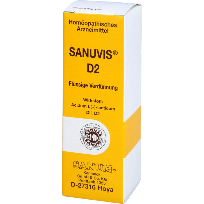 Sanuvis D 2 Dil., 30 ml Solution
