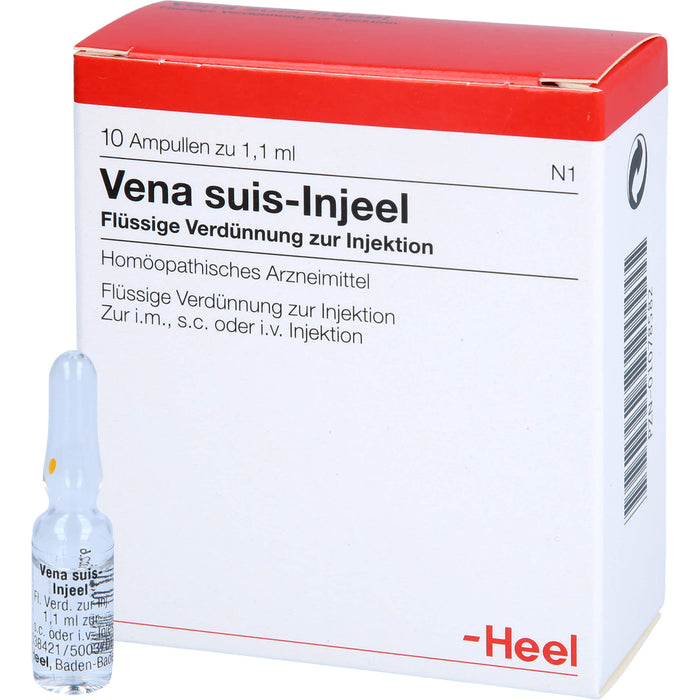 Heel Vena suis-Injeel flüssige Verdünnung, 10 pcs. Ampoules