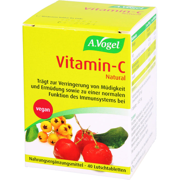 A.Vogel Vitamin C Lutschtabletten, 40 pcs. Tablets