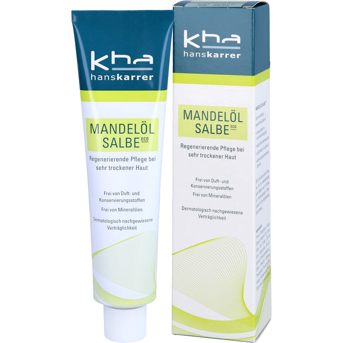 Hans Karrer Mandelölsalbe Eco für sehr trockene Haut, 100 ml Salbe
