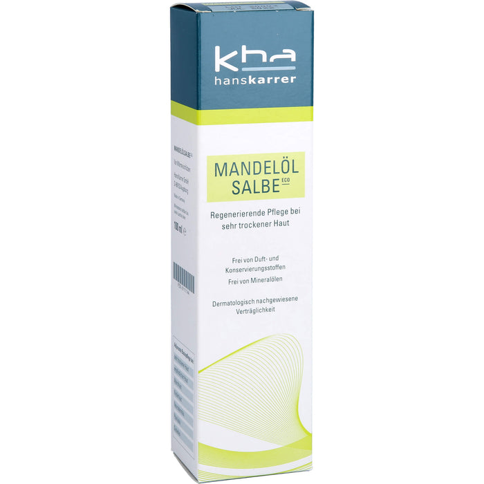 Hans Karrer Mandelölsalbe Eco für sehr trockene Haut, 100 ml Ointment