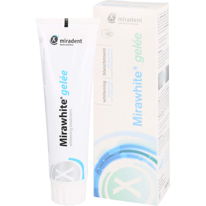 Miradent Mirawhite gelee, 100 ml Dentifrice