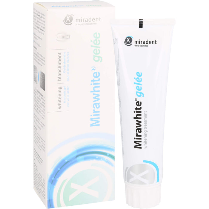 Miradent Mirawhite gelee, 100 ml Dentifrice