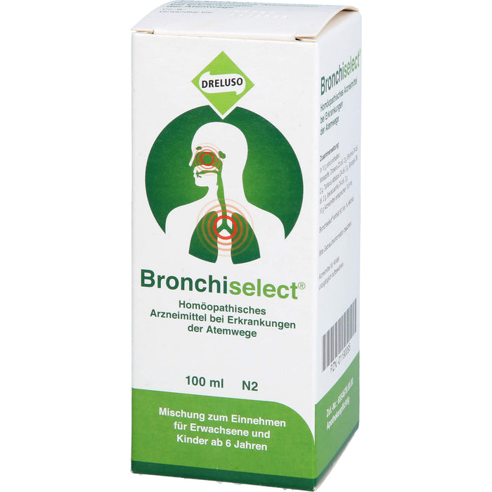 Bronchiselect Tropfen bei Erkrankungen der Atemwege, 100 ml Solution