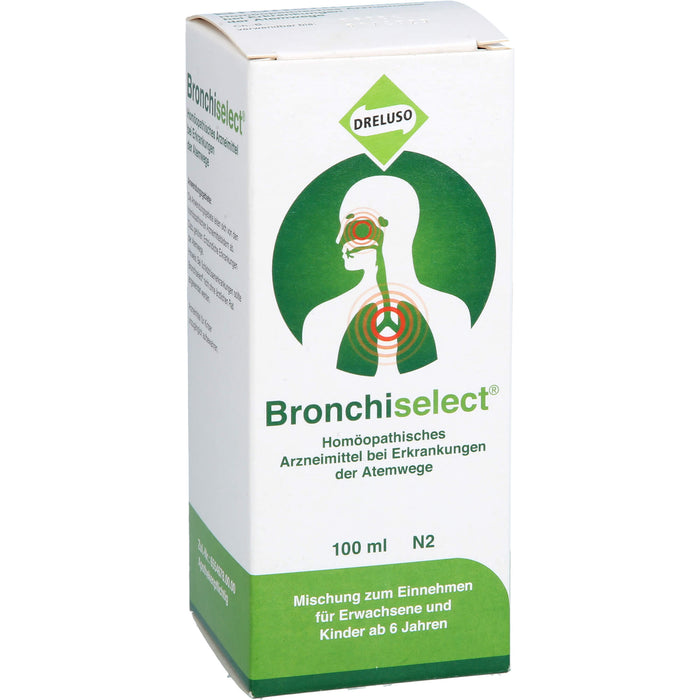 Bronchiselect Tropfen bei Erkrankungen der Atemwege, 100 ml Solution