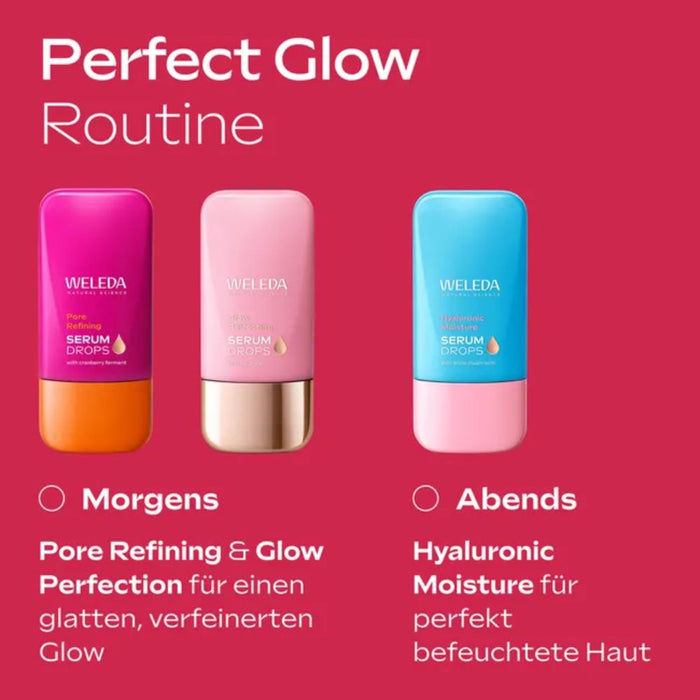 WELEDA Pore Refining Serum Drops reinere, glattere und strahlendere Haut, 30 ml Solution