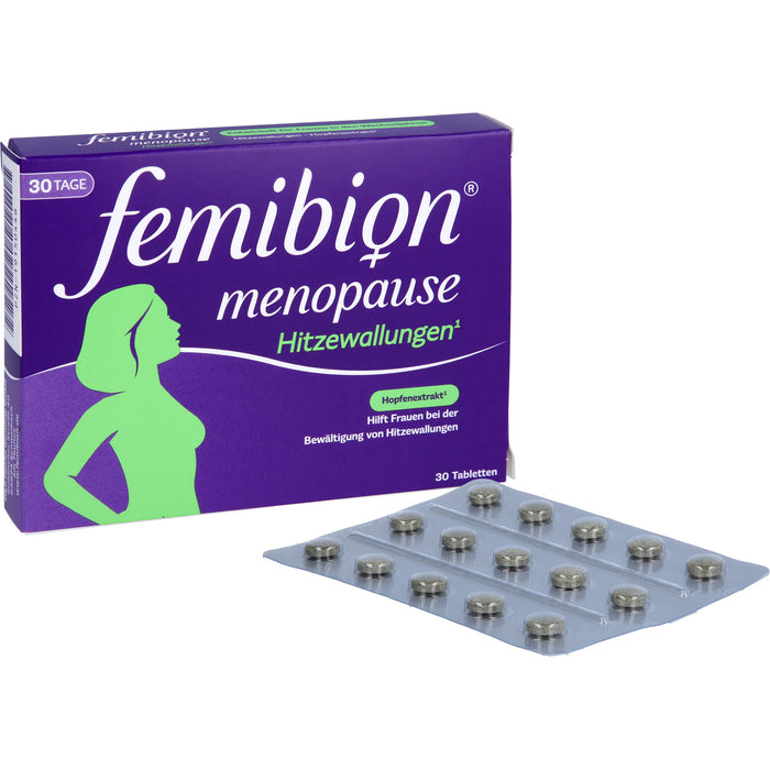 Femibion Menopause Hitzewallungen Tabletten, 30 St. Tabletten